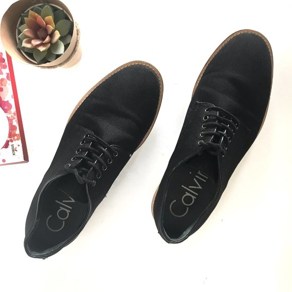 Calvin Klein Other - CALVIN KLEIN Oxford Atlee Canvas Dress Shoes